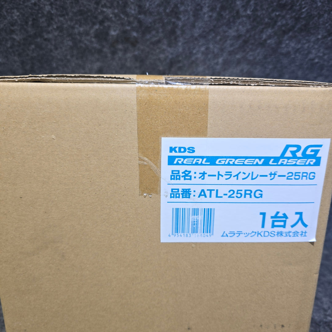 【特別特価！未使用品】KDS リアルグリーン レーザー墨出し器 縦・横  ATL-25RG【桶川店】
