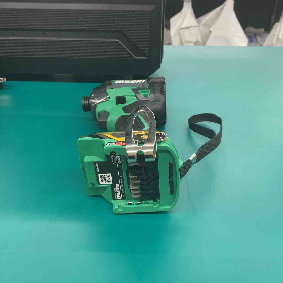 ★ハイコーキ(HIKOKI ※旧:日立工機) コードレスインパクトドライバ アグレッシブグリーン WH36DD(2XHLSZ)【戸田店】