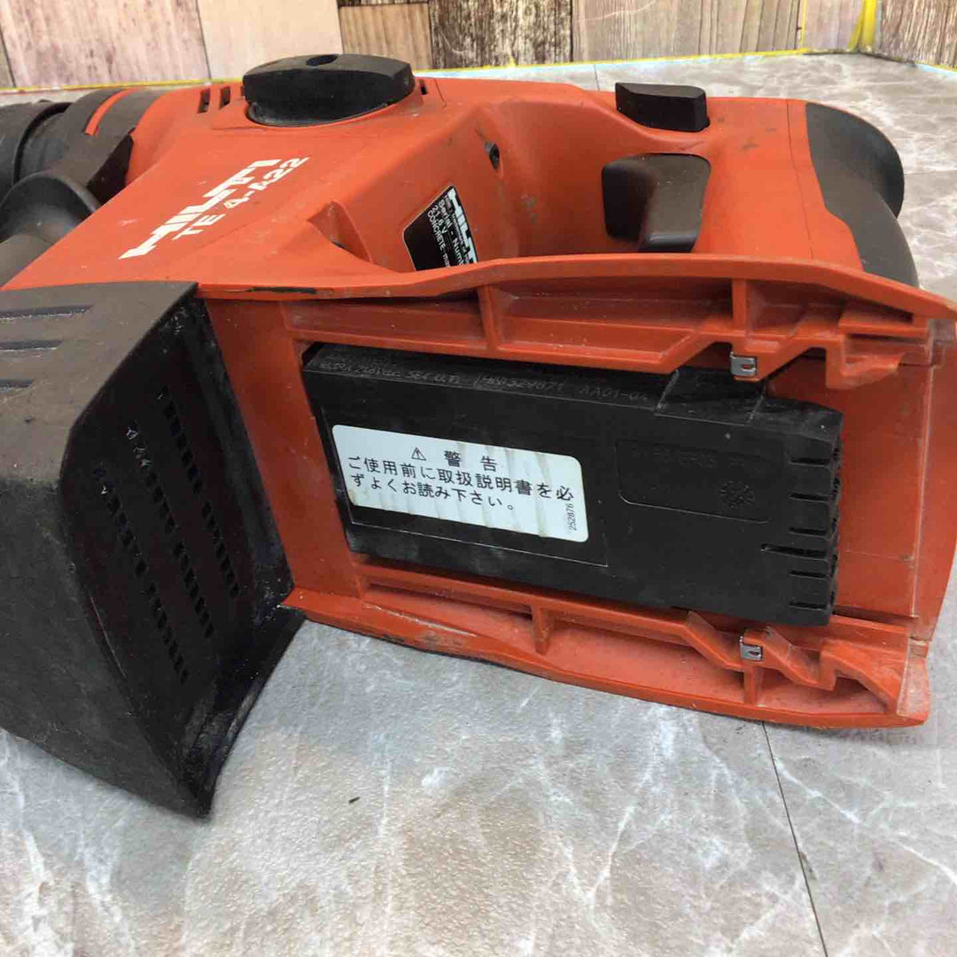 ◇ヒルティ(HILTI) コードレスハンマドリル　TE4-A22【八潮店】