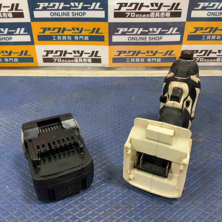 ★ハイコーキ(HIKOKI ※旧:日立工機) コードレスインパクトドライバー WH14DBAL(2LSCK)(W)【草加店】