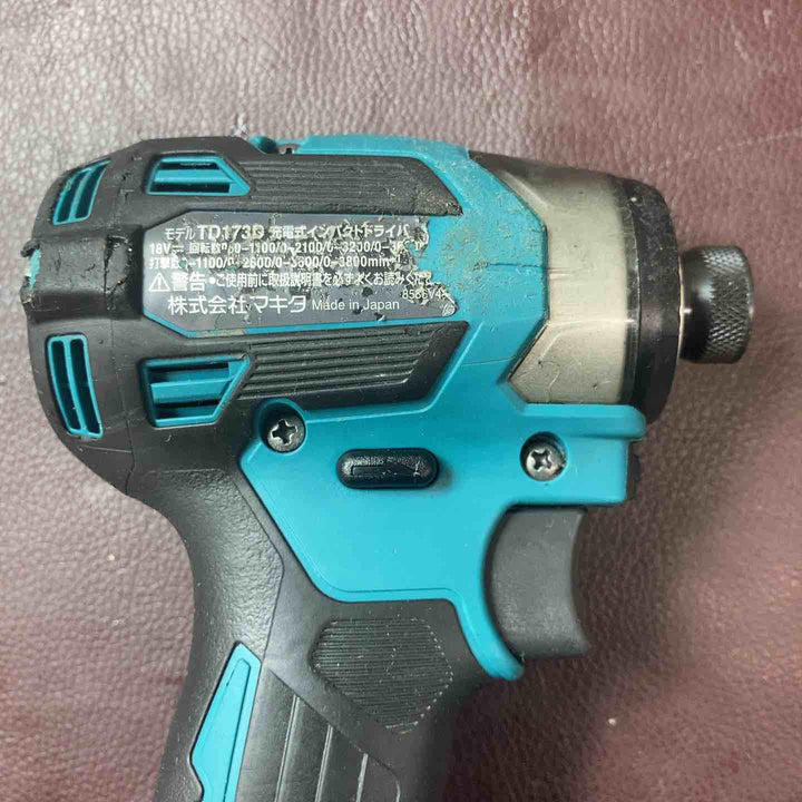 【中古品】 マキタ(makita) 18V コードレスインパクトドライバー TD173DRGX フルセット品 マキタブルー/青 【東大和店】