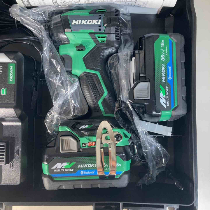 ★ハイコーキ(HIKOKI ※旧:日立工機) コードレスインパクトドライバ アグレッシブグリーン WH36DD(2XHLSZ)【戸田店】