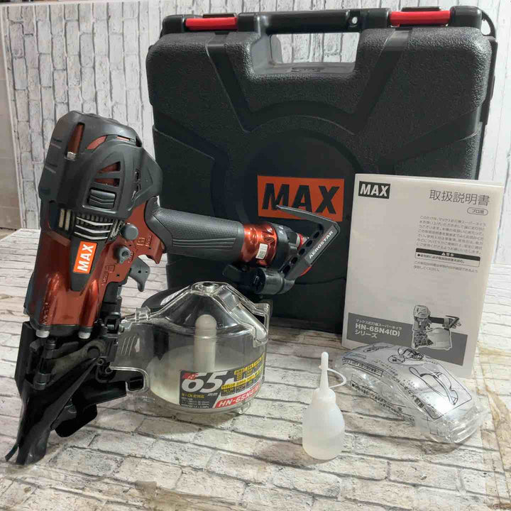 ★マックス(MAX) 高圧エア釘打ち機 HN-65N4(D)-R【川口店】