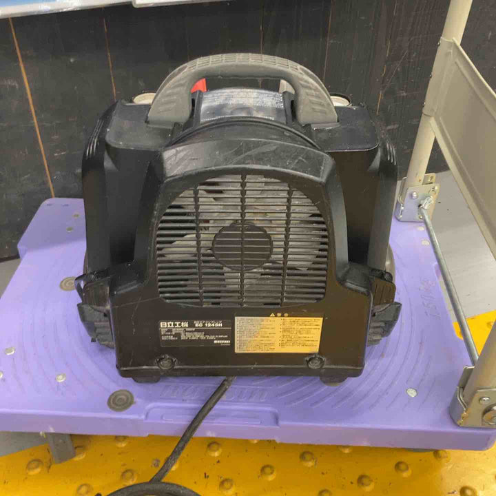 ★ハイコーキ(HIKOKI ※旧:日立工機) エアコンプレッサー EC1245H　満タン時間5分25秒 コード補修あり、異音有、ビス一か所欠品【戸田店】