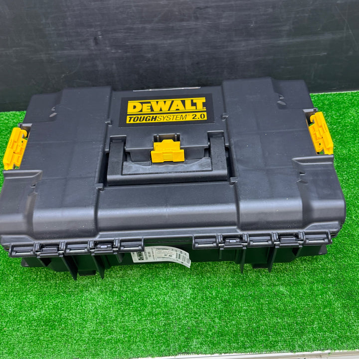 【未使用品】デウォルト(DEWALT) タフシステム2.0 システム収納BOX Sサイズ DS165 積み重ね収納 DWST83293-1【電材館越谷店】