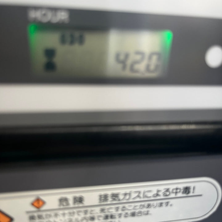 【店頭受取り限定】超美品 ◇デンヨー ディーゼルエンジン発電機 DCA-25ESI2 バッテリー新品 アワー42H 【越谷店】