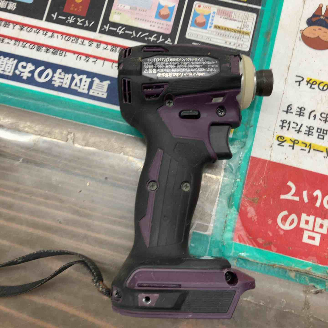 ★マキタ(makita) コードレスインパクトドライバー TD172DZAP【戸田店】