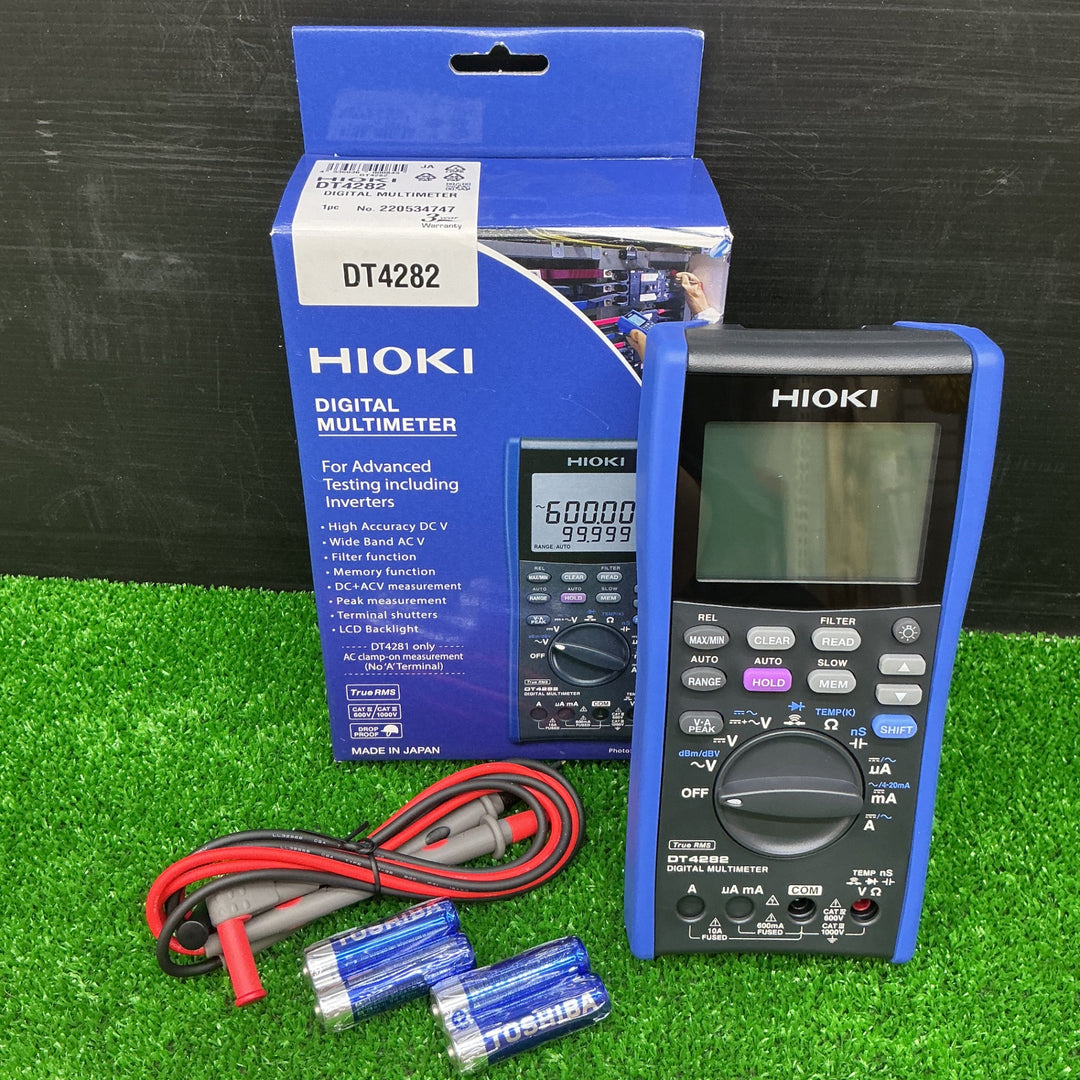 【未使用品】日置電機(HIOKI) デジタルマルチメーター DT4282【電材館越谷店】