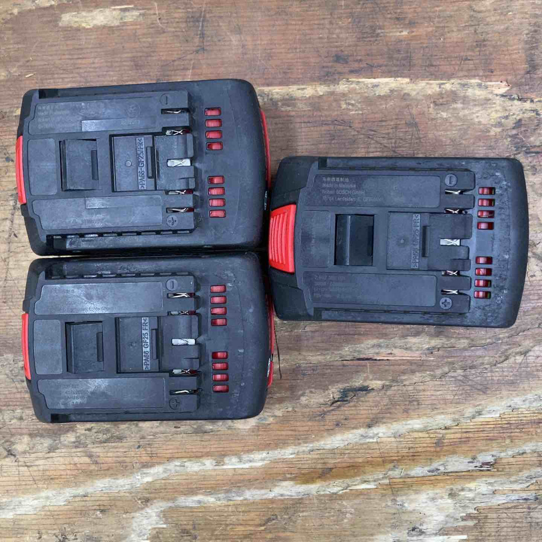 【中古品】◇ボッシュ(BOSCH) 18Vコードレスセーバーソー GSA18V-LI バッテリー3個付き【柏店】