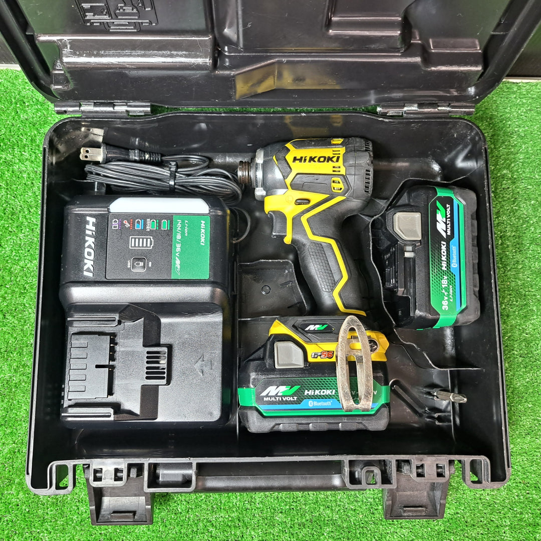 ハイコーキ(HIKOKI ※旧:日立工機) コードレスインパクトドライバー WH36DC(2XPSZ)(DY)【岩槻店】