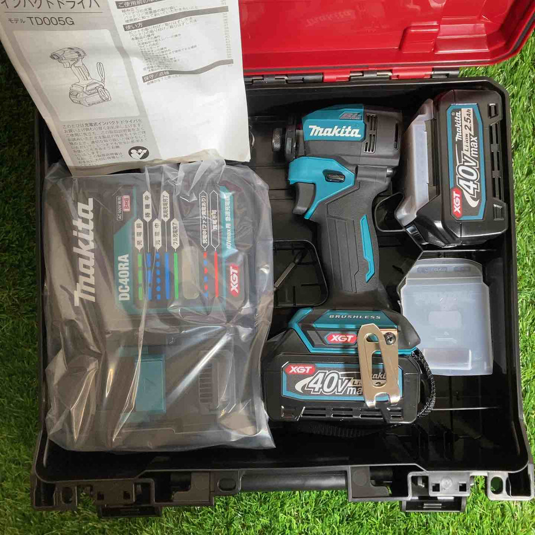 ★マキタ(makita) 40Vmaxコードレスインパクトドライバー TD005GRDX【戸田店】