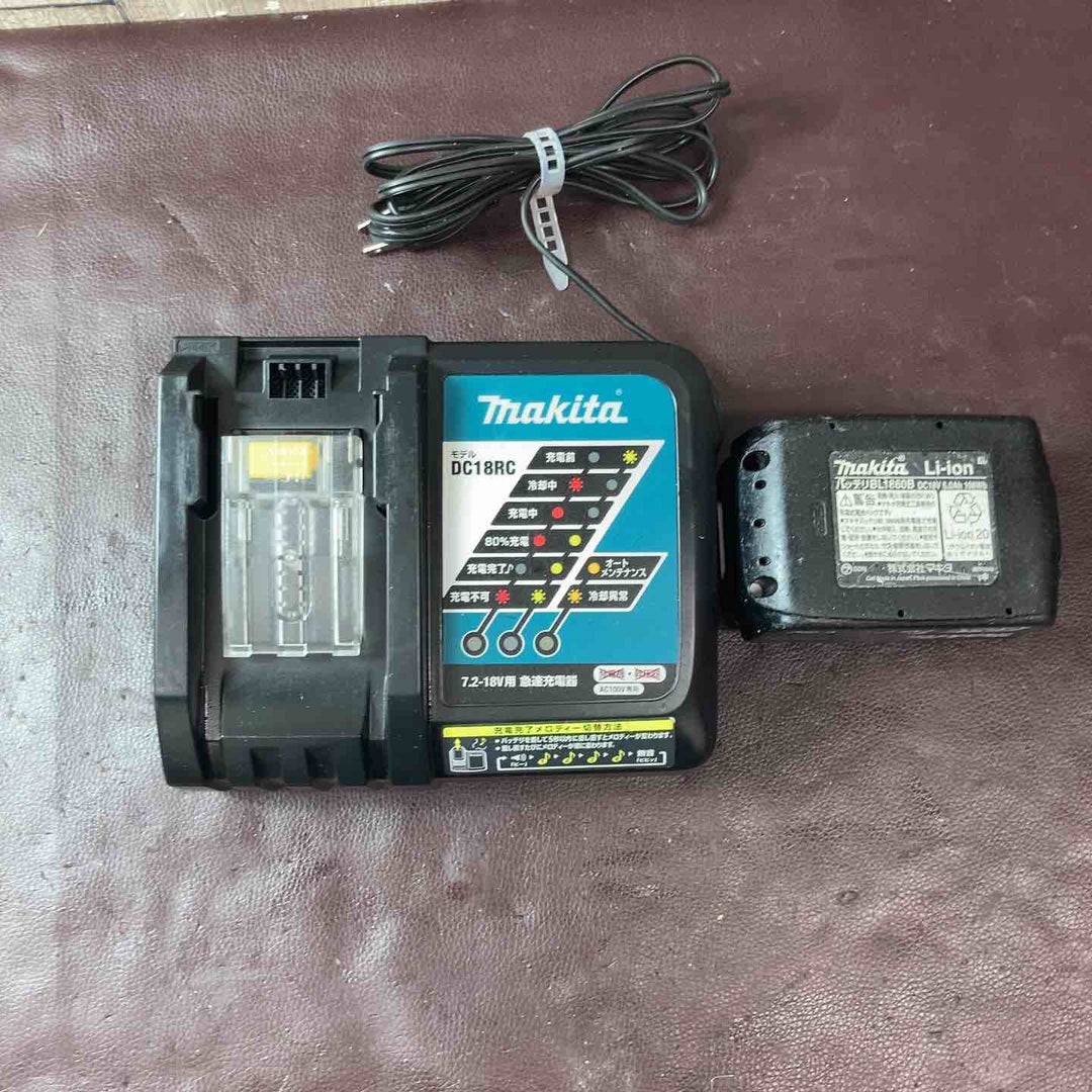 【中古品】マキタ(makita) コードレスレシプロソー JR188DZK 充電器 おまけバッテリー付属【東大和店】