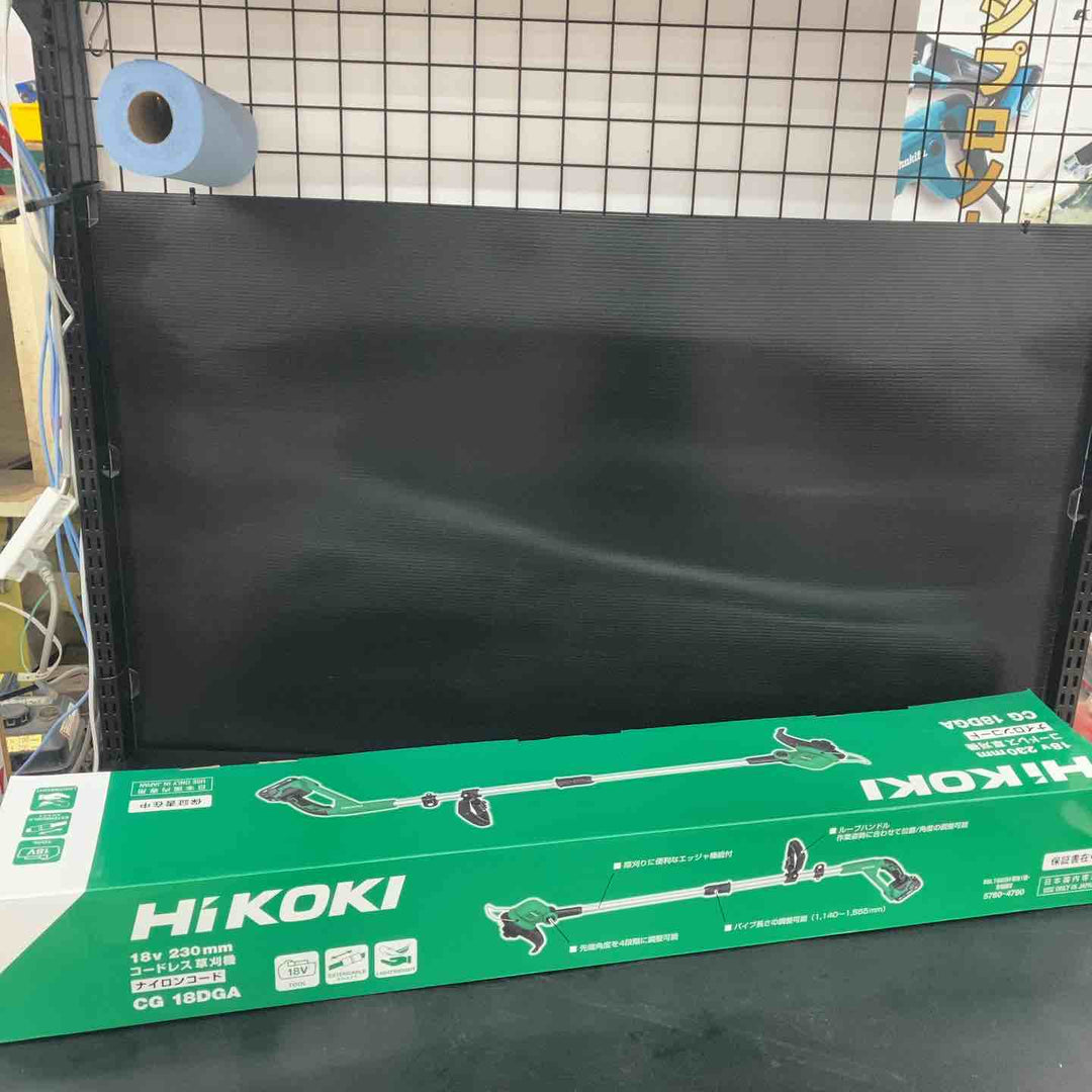 ◇HiKOKI(ハイコーキ) 18V 230mm コードレス草刈機 CG18DGA(BG)【川越店】