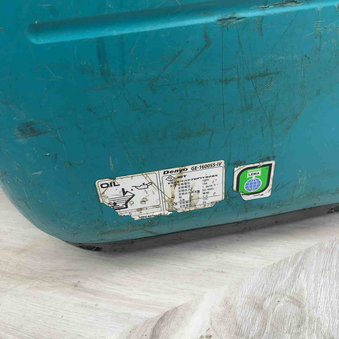 ★デンヨー(Denyo) 発電機 GE-1600SS-IV【草加店】