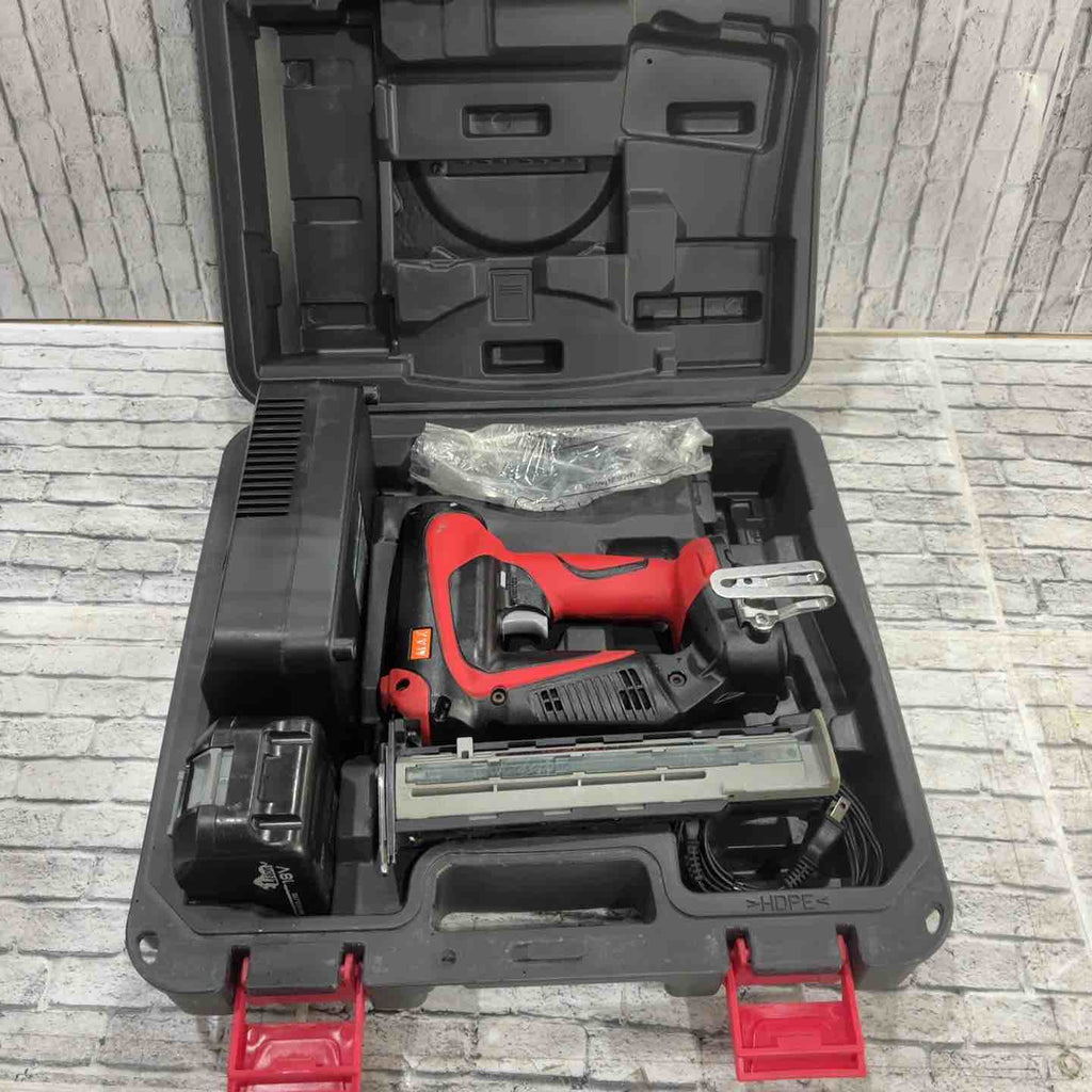 ☆マックス(MAX) コードレスフィニッシュネイラ TJ-35FN1-BC/50A【川口