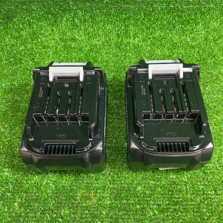 【美品】 マキタ(makita) 40Vmaxバッテリー(BL4025)×2 充電回数3回,0回 充電器(DC40RA) セット 【藤沢店】