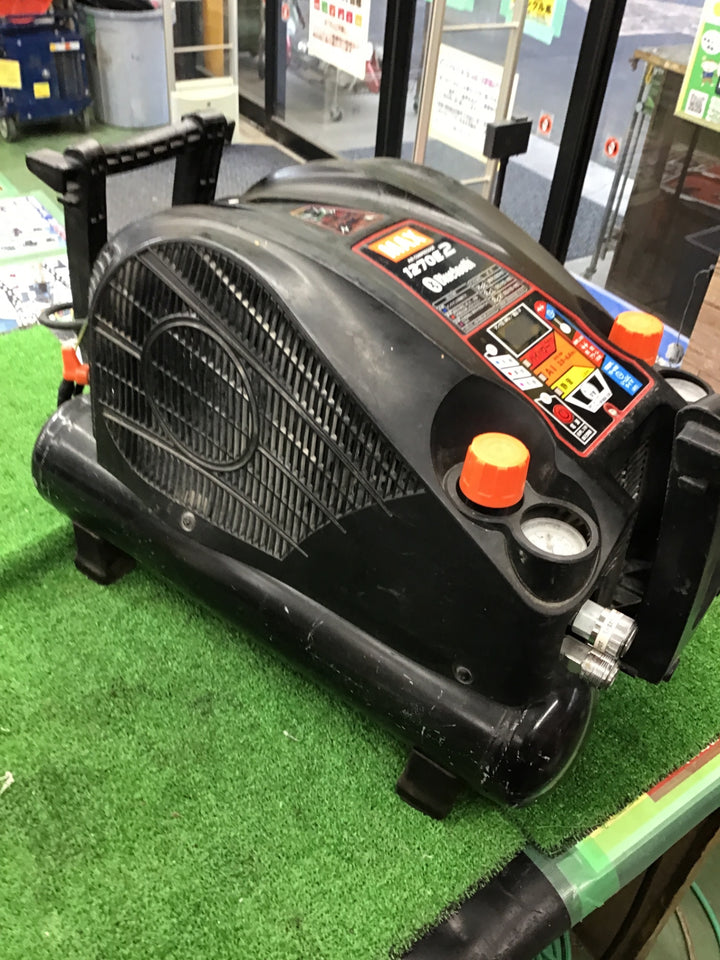 ★マックス(MAX) エアコンプレッサー AK-HH1270E2_ブラック【桶川店】