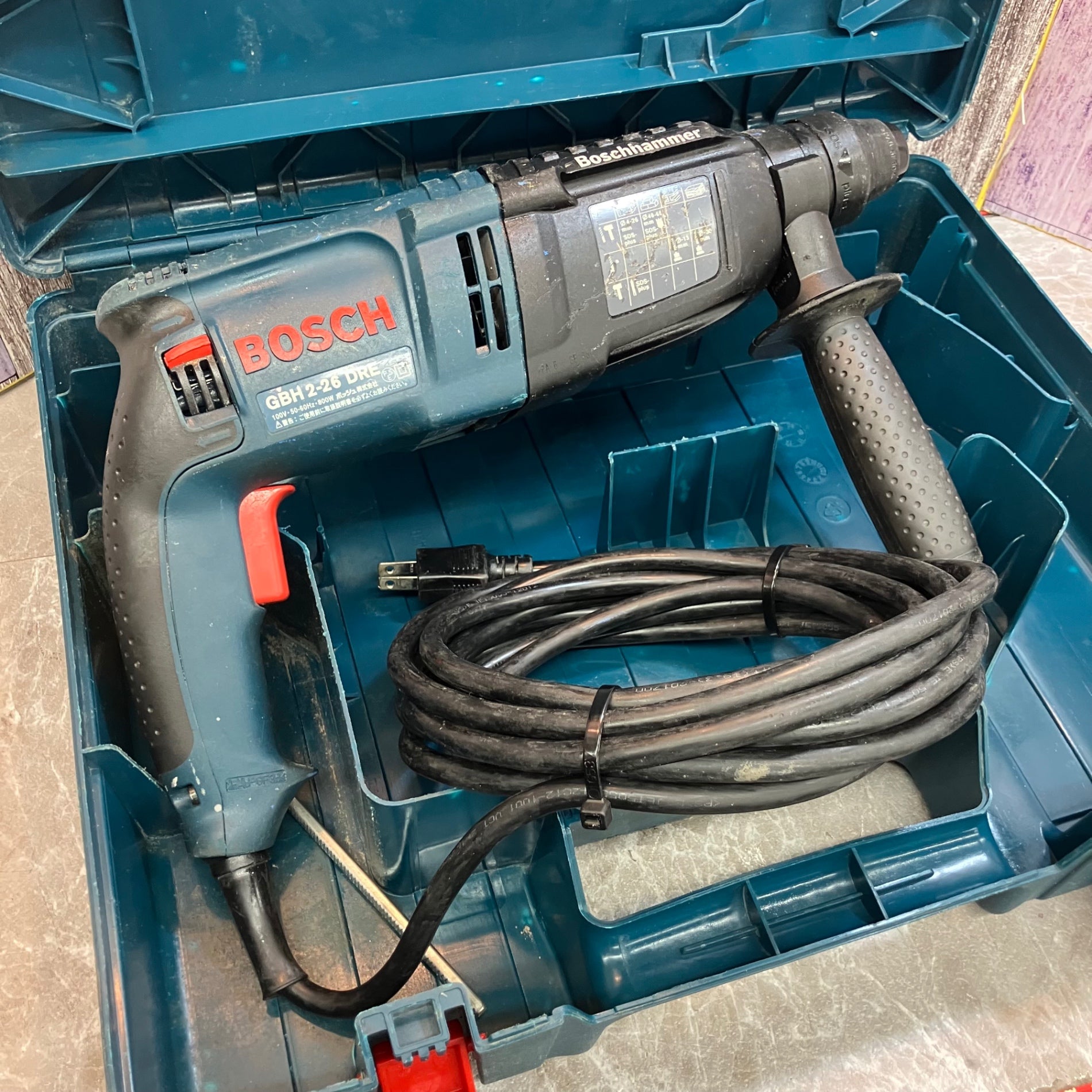 ◇ボッシュ(BOSCH) SDSプラスハンマドリル GBH2-26DRE SDSプラス 3