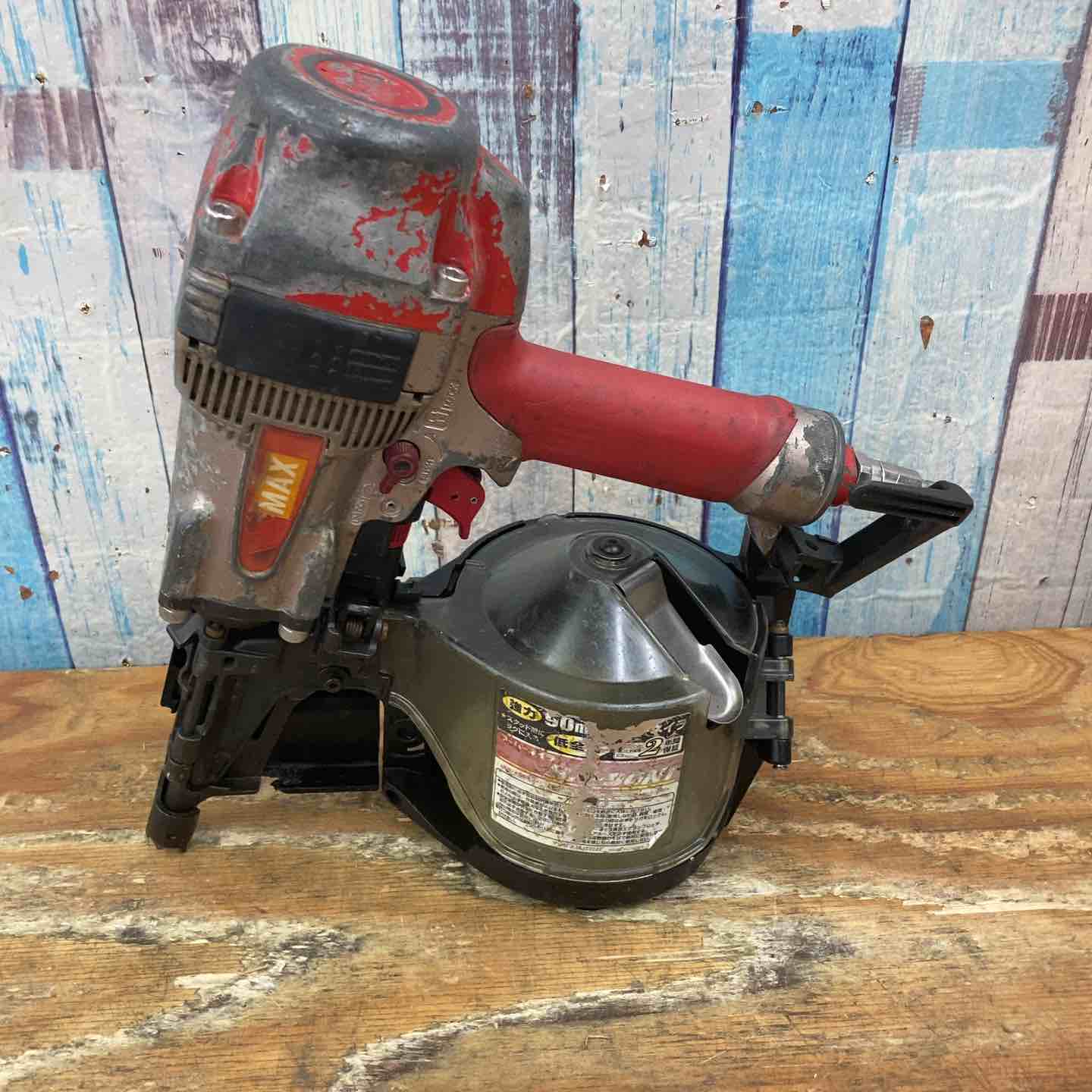 マックス(MAX) 高圧エア釘打ち機 HN-90N1【藤沢店】 – アクトツール