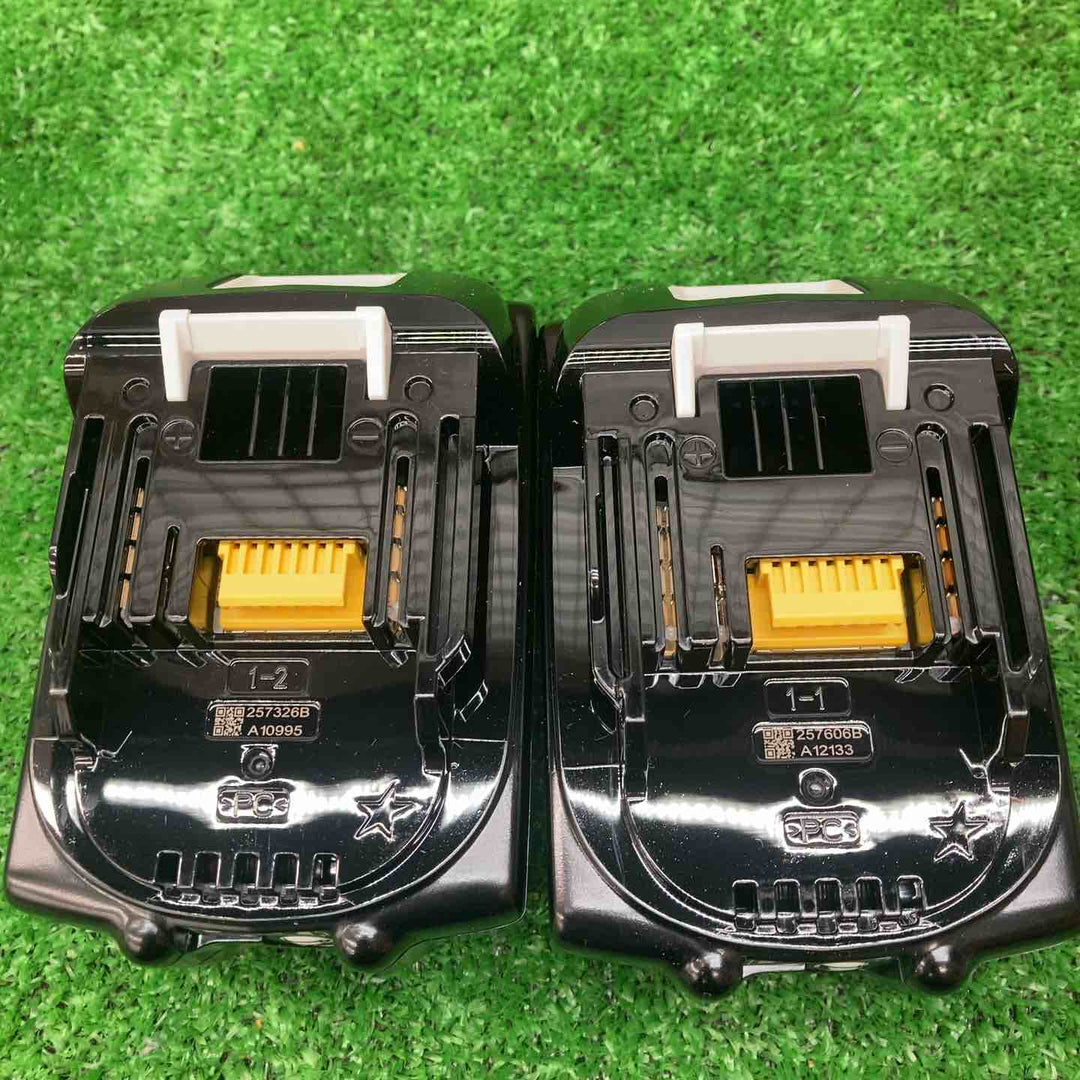 マキタ(makita) リチウムイオンバッテリー 18V/6.0Ah BL1860B×2個 急速充電器 DC18RF セット【川越店】