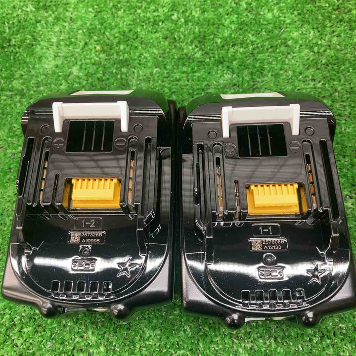 マキタ(makita) リチウムイオンバッテリー 18V/6.0Ah BL1860B×2個 急速充電器 DC18RF セット【川越店】