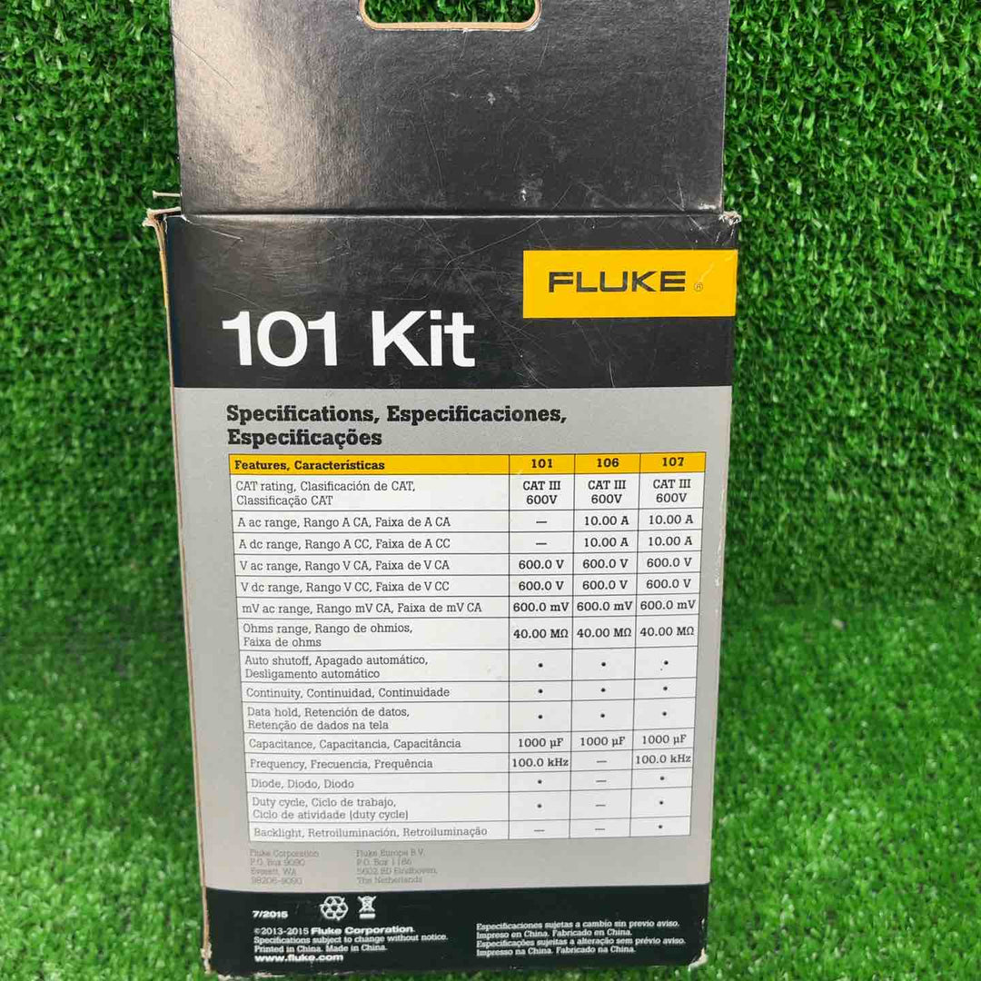FLUKE (フルーク) ポケットサイズ・マルチメータ(ストラップ付き)【国内正規品】 101KIT【藤沢店】