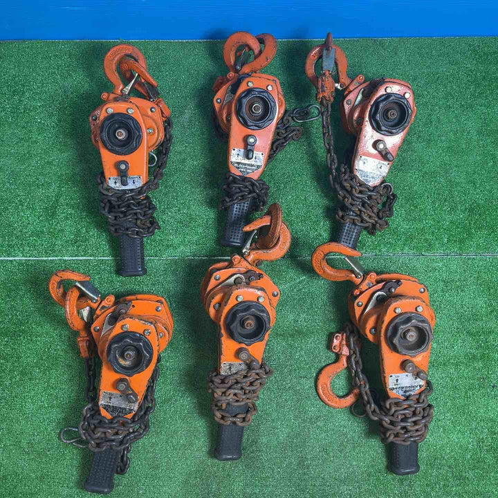 コンドーテック 0.8t レバーホイスト KC-0.8 6点まとめ レバーブロック 800kg【岩槻店】