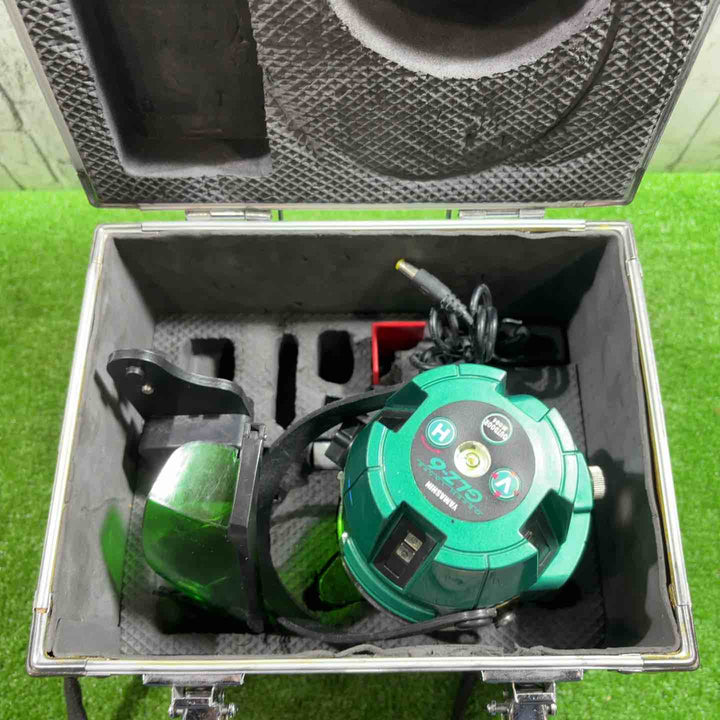 ◇山真(YAMASHIN) グリーンレーザー墨出し器 矩十字・横 GLZ-6【川口店】