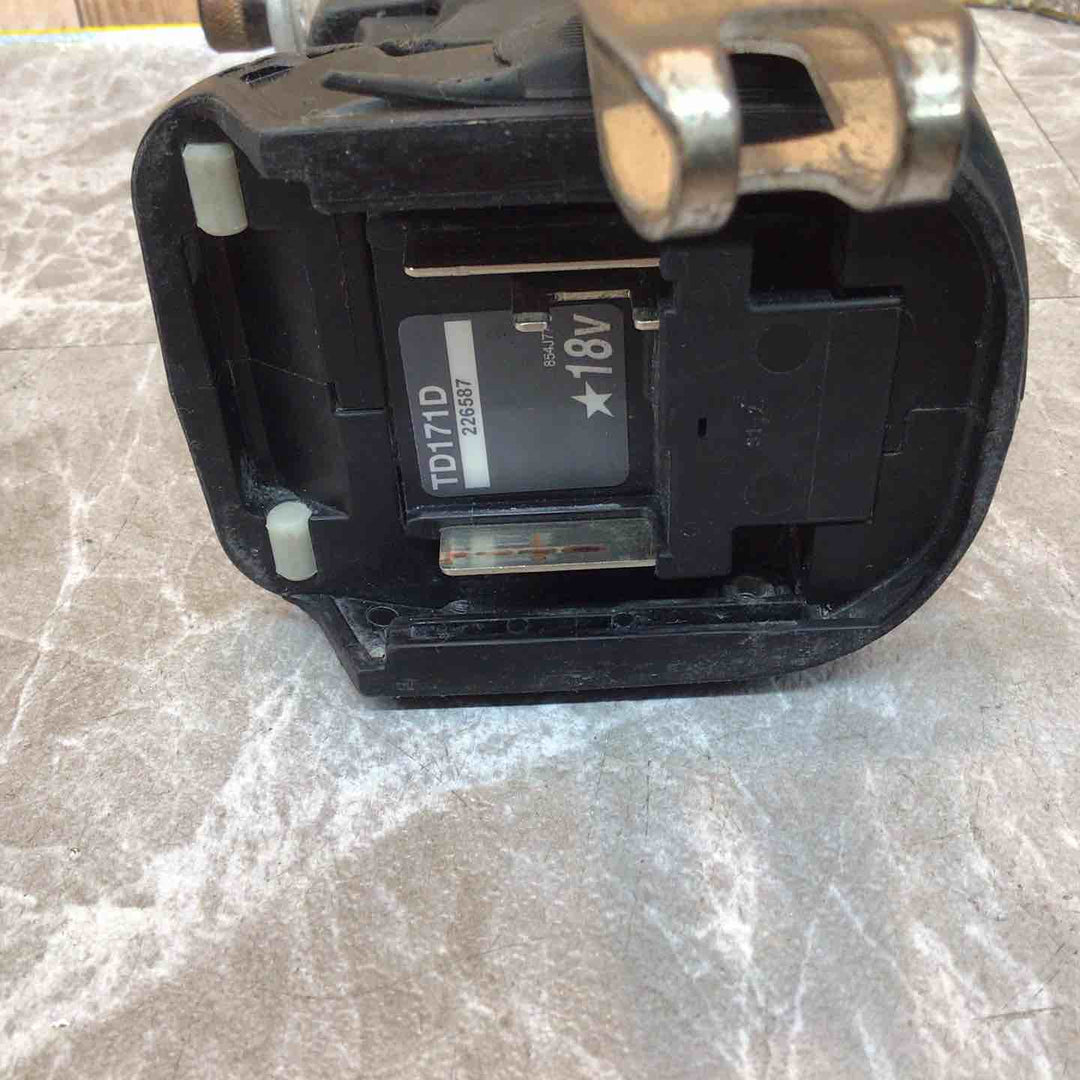 ★マキタ(makita) コードレスインパクトドライバー TD171DZB【八潮店】