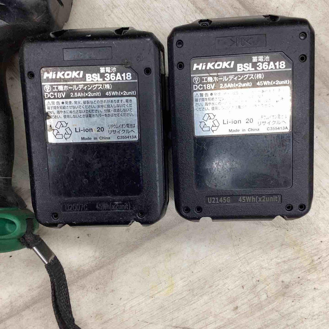 ◇HiKOKI 充電式インパクトドライバー WH18DDL2(LXPK)(L)【越谷店】