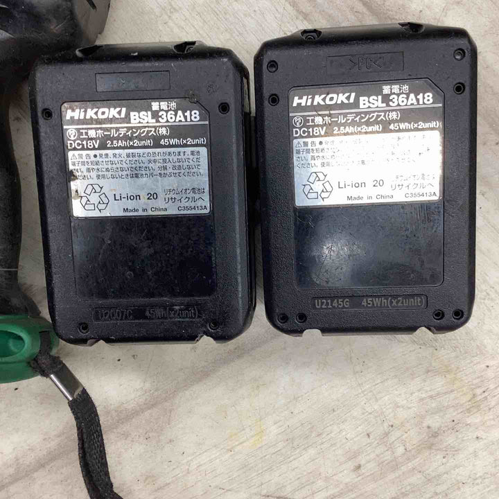 ◇HiKOKI 充電式インパクトドライバー WH18DDL2(LXPK)(L)【越谷店】