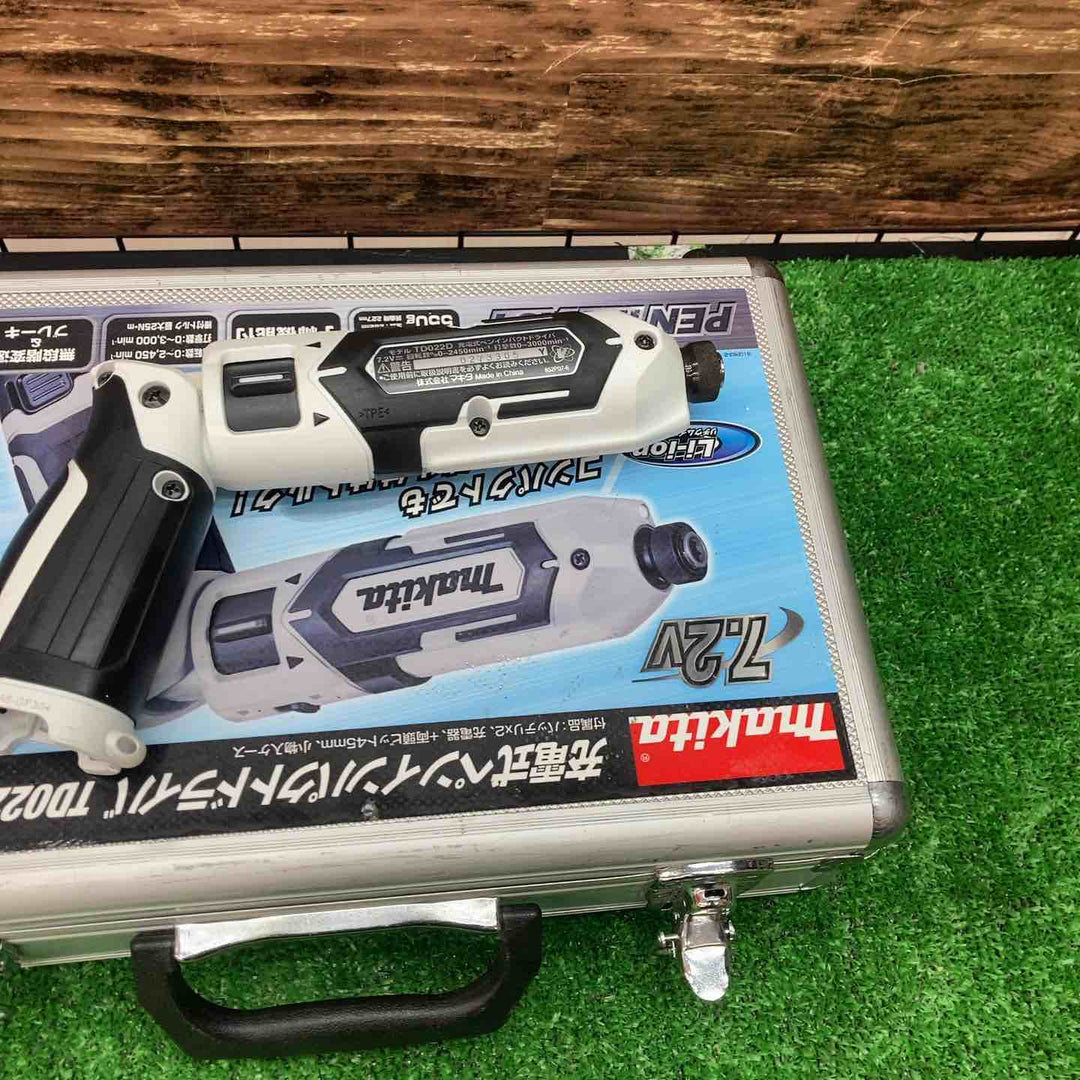 マキタ(makita) コードレスペンインパクトドライバー TD022DSHXW【川越店】
