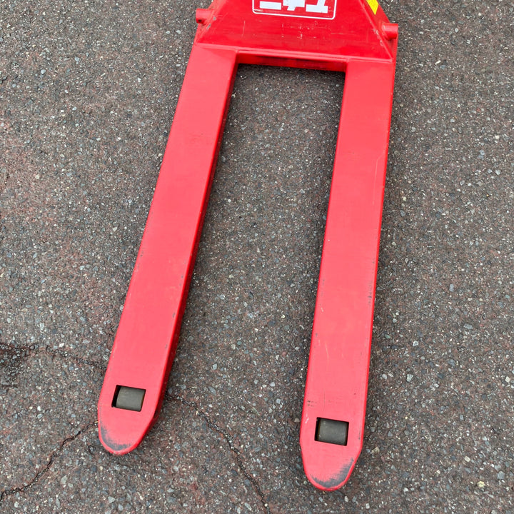 【店頭受取り限定】ニチユ ハンドパレット パレットトラック PT10S-18-100 耐荷重1000kg 爪長さ 1000mm【越谷店】