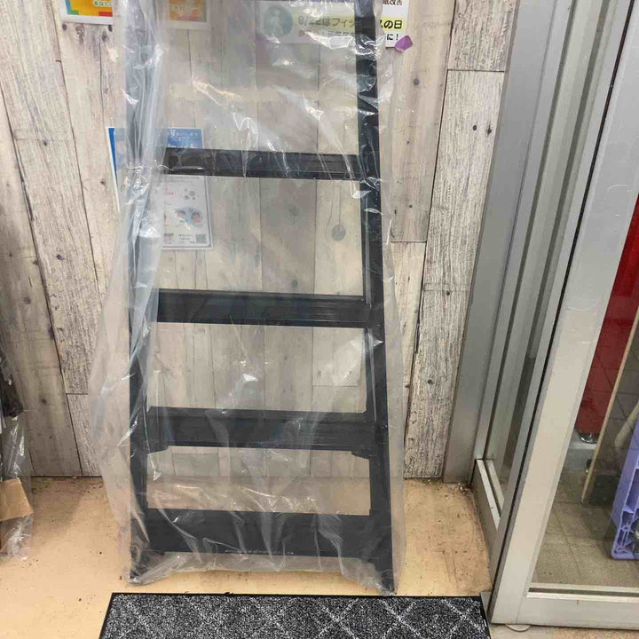 【未使用品(店頭展示品)】長谷川工業(Hasegawa) BLACK LABEL 伸縮式はしご兼用脚立(ワンタッチバー付) RYZB-21a (1.91~2.22m) (10912) 7段【東大和店】