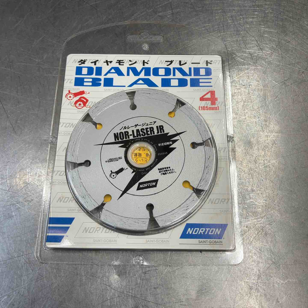 【未使用品(店頭展示品)】 ノートン(NORTON) 105mm ダイヤモンドブレード 11枚 【東大和店】