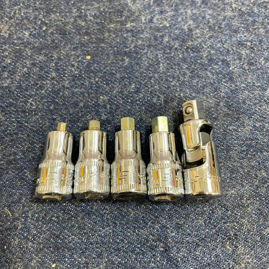 Snap-on/スナップオン  差込1/4 スタビヘックスソケットセット 4～6mm ユニバーサルソケット 【八潮店】