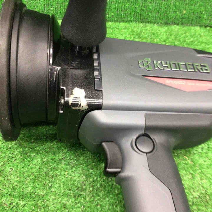 【美品・長期保管品】京セラ(Kyocera) 旧リョービ プロ用 ポリッシャー 脱着式 RPEG132 646752B ブラック【桶川店】