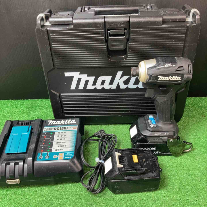 ★マキタ(makita) コードレスインパクトドライバー TD172DRGXB 18V5.0Ahバッテリー2個付き【岩槻店】