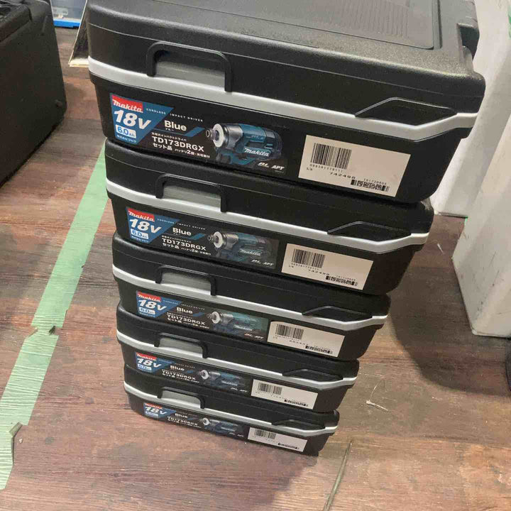 ★送料無料★マキタ(makita) コードレスインパクトドライバー TD173DRGX 5台セット