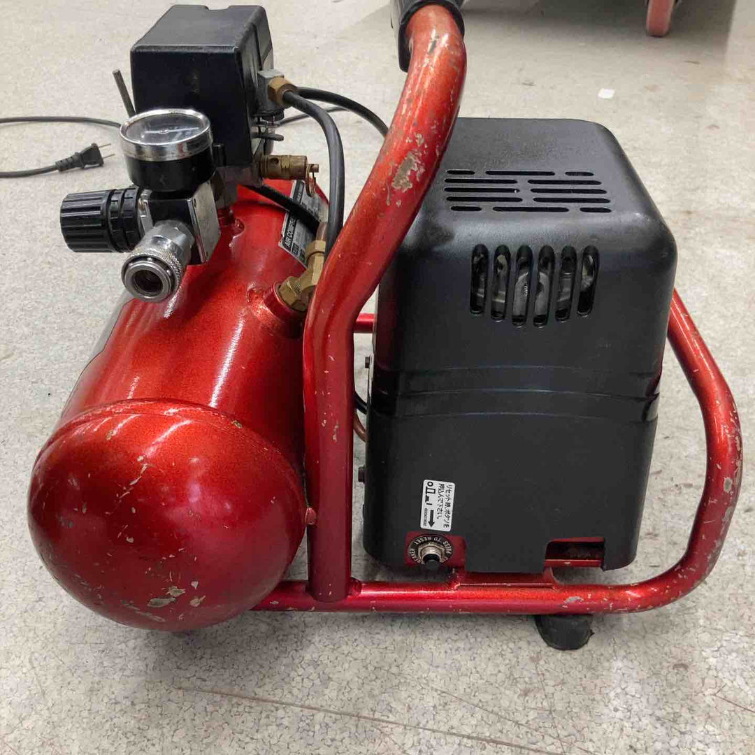 【中古品】◇藤原産業 (SK11) オイルレス エアーコンプレッサー SR-045 タンク容量 4L SR-L04SPT-01【八潮店】