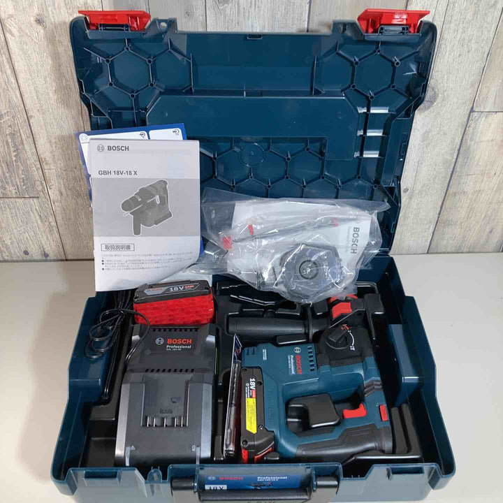 ◇ボッシュ(BOSCH) 18V コードレスハンマードリル GBH18V-18X ケースに傷・汚れあり【戸田店】