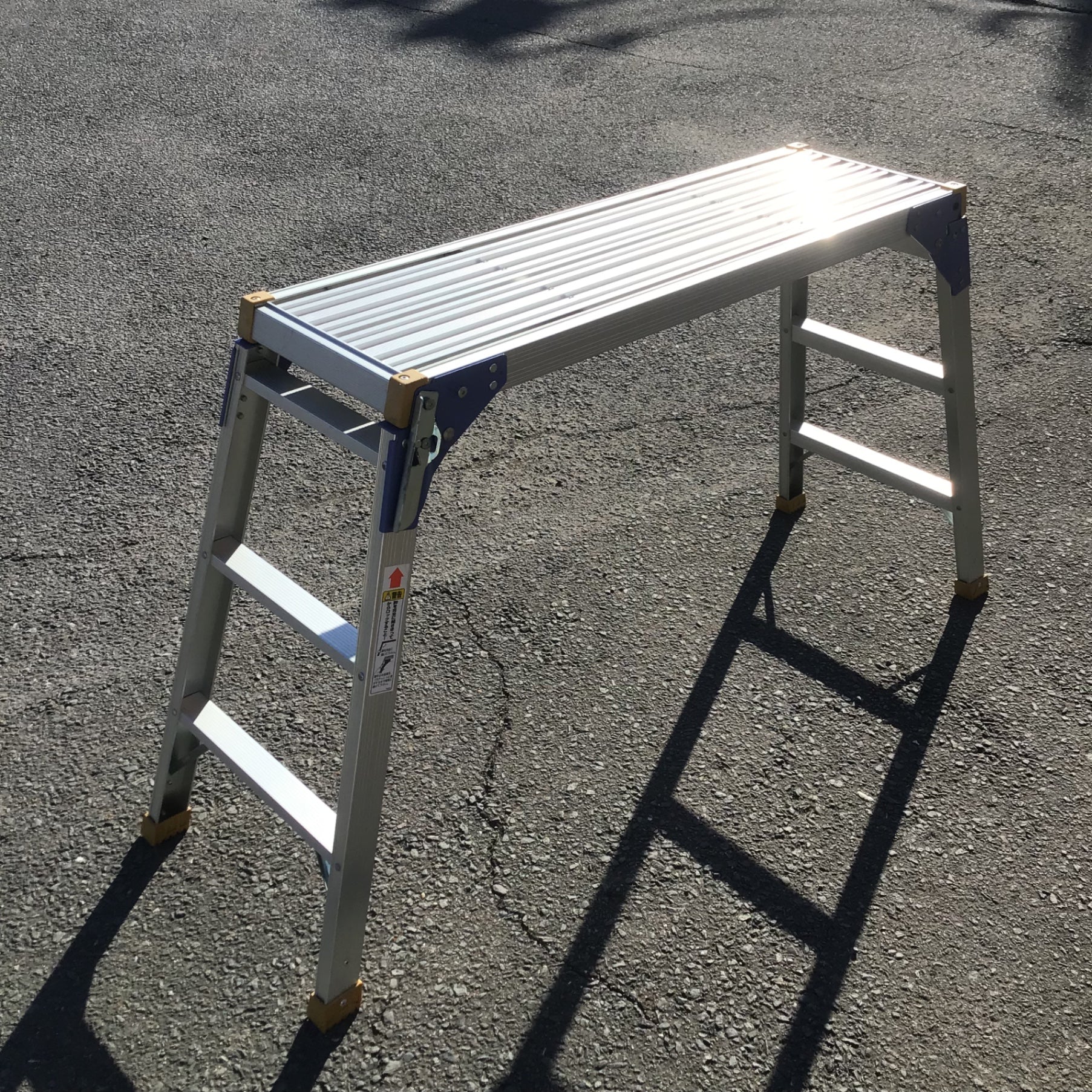 現状品 / 店頭受取り限定】 ハセガワ/Hasegawa アルミ足場台 DRX-1075