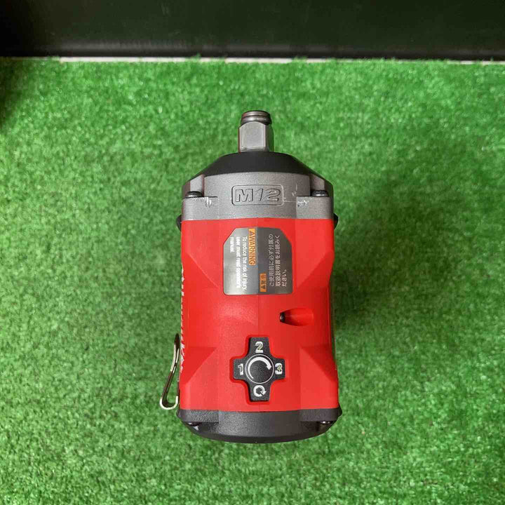 【美品】◇ミルウォーキーツール(Milwaukee) コードレスインパクトレンチ M12 FIWF12-0C JP ◎バッテリー1個付き！(12V・4.0Ah)【岩槻店】
