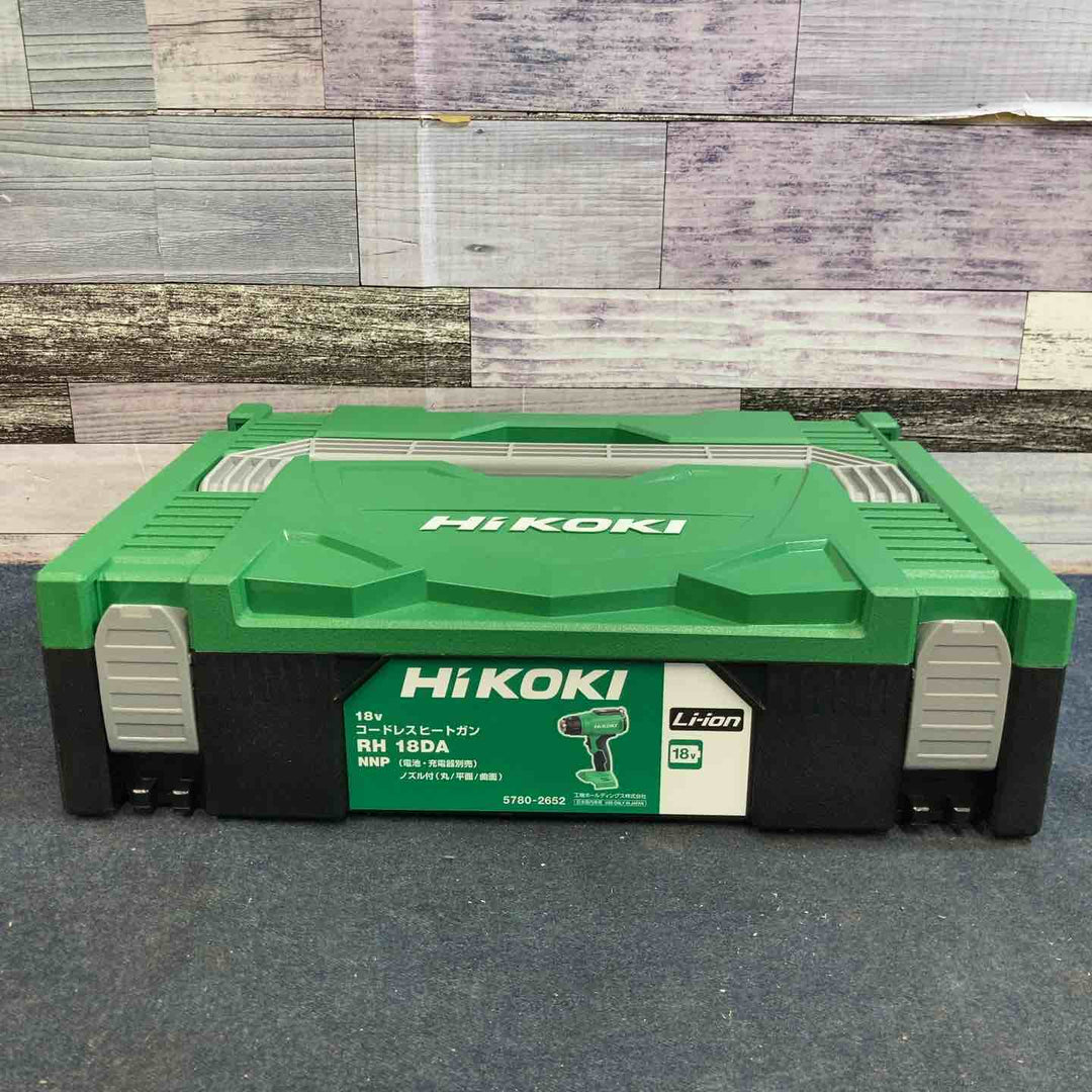 ★ハイコーキ(HIKOKI ※旧:日立工機) コードレスヒートガン RH18DA(NNP) ケース付き！【八潮店】