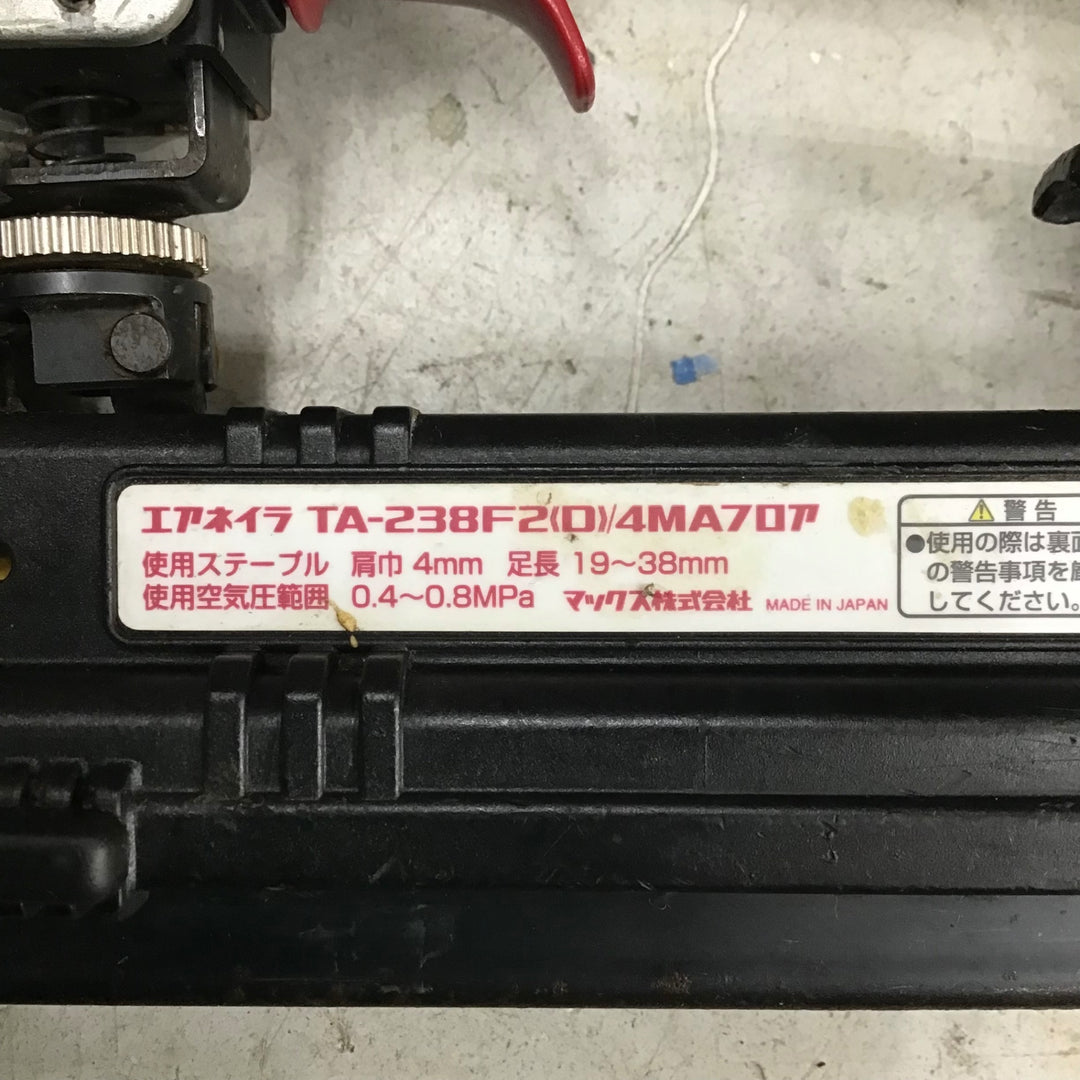 【中古品】 マックス/MAX 常圧フロアタッカ TA-238F2(D)/4MAフロア 【鴻巣店】