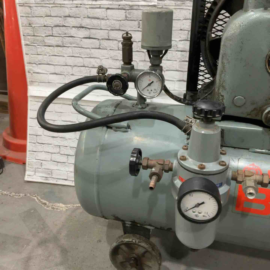 【店頭受取り限定】◇日立産機(HITACHI) 2馬力ベビコン 1.5P-9.5V5 コンプレッサー 50Hz【川口店】