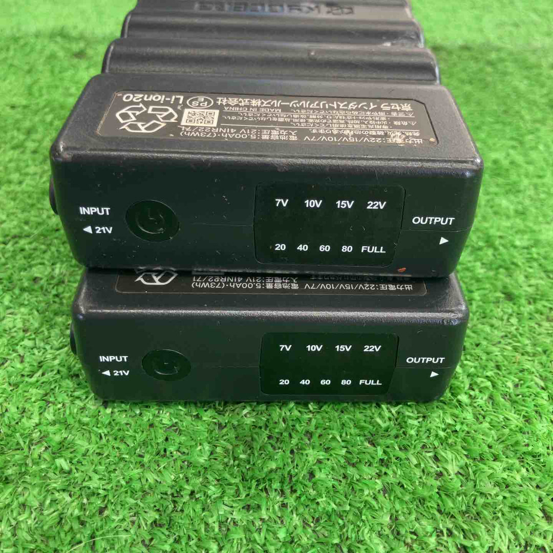 【中古品】 バートル/BURTLE 空調服用バッテリー2個セット・AC08-22V 【桶川店】