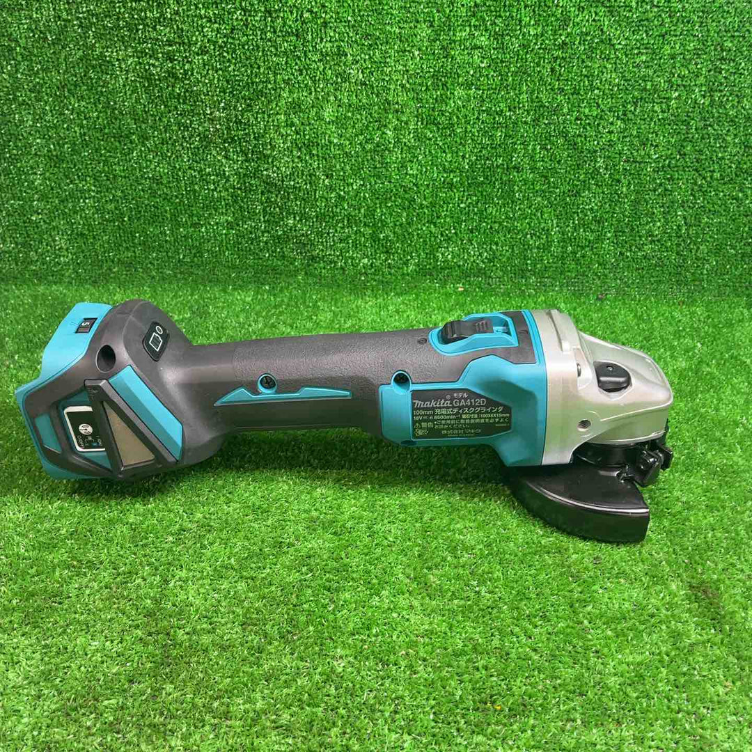 【未使用品】 マキタ(makita) 100mmコードレスディスクグラインダ GA412DZ 【藤沢店】