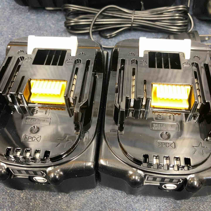 マキタ(makita) リチウムイオンバッテリー 18V/6.0Ah BL1860B 4個 + 急速充電器 DC18RF 2個セット【八潮店】