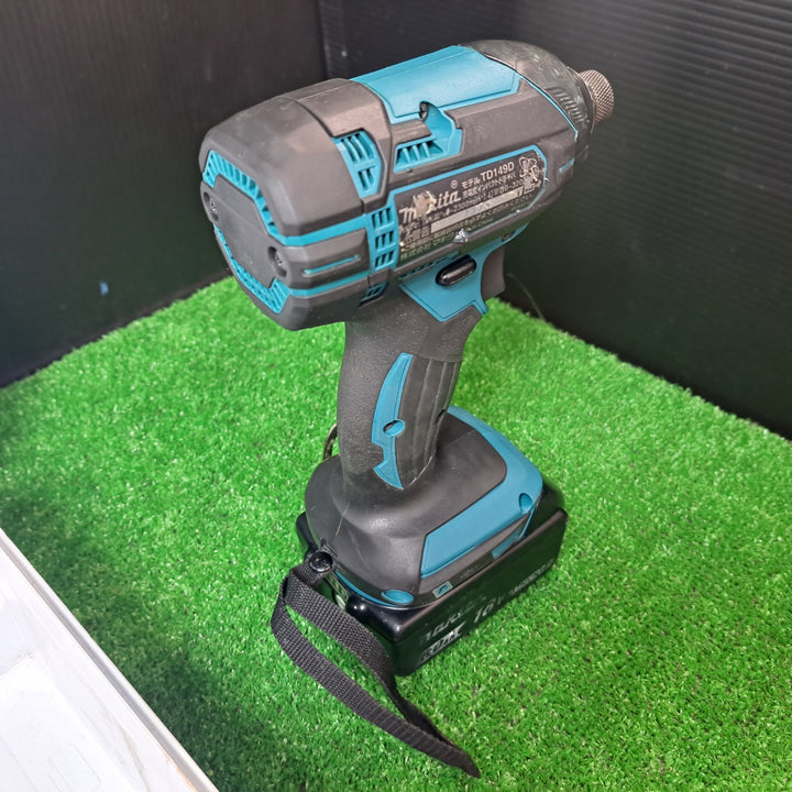 マキタ/makita 18V コードレスインパクトドライバー TD149DRFX 6.0Ahバッテリー1個【岩槻店】